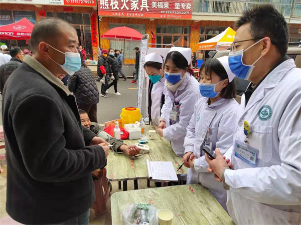 庙会公共卫生安全有保障 柴桑"中医人"显担当